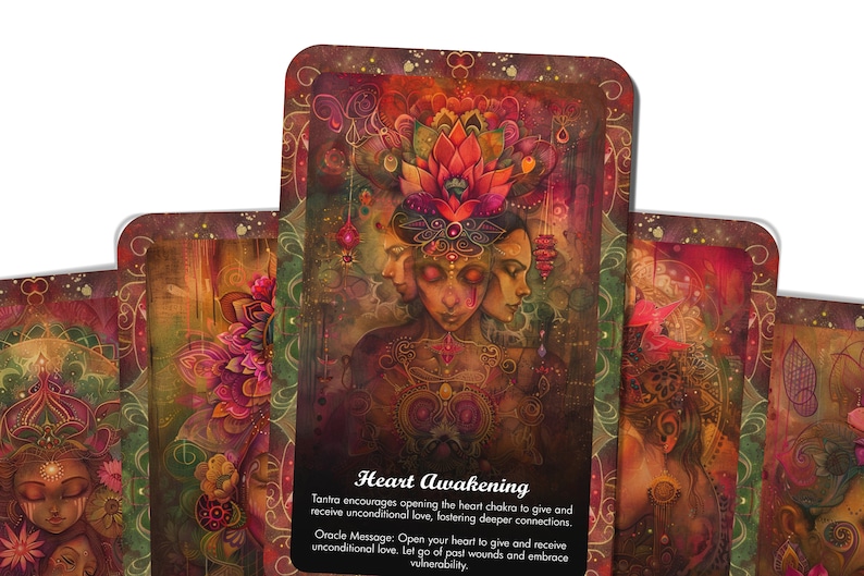 Tantra - The Path of Sacred Love - Oracle Cards - A unique spiritual journey - Delving into ancient practices, unlocking profound wisdom and image 4