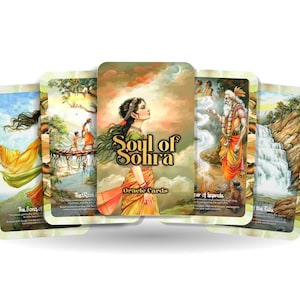 Oracolo dell'Anima di Sohra: connettiti con la bellezza naturale di Sohra con questo mazzo di 22 carte, nutrendo il tuo spirito e ispirando la scoperta di te stesso.