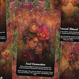 Tantra - The Path of Sacred Love - Oracle Cards - A unique spiritual journey - Delving into ancient practices, unlocking profound wisdom and image 3