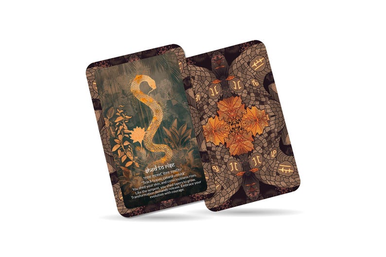 Snake Serpent Mantra – A Kundalini Awakening Oracle Deck – 22 Oracle ...