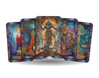 The Tarot of Veerbhadra - Major Arcana - A unique spiritual journey - The Hindu deity known forfierce and transformative energy