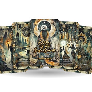 Echoes of the Sufi Saints Oracle Cards – Mazzo di 22 carte di saggezza mistica per amore, pace e insegnamenti divini