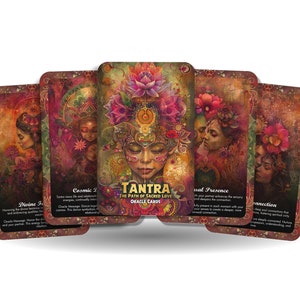 Tantra - Der Weg der heiligen Liebe - Orakelkarten - Eine einzigartige spirituelle Reise - In alte Praxen eintauchen, tiefgründige Weisheit erschließen und