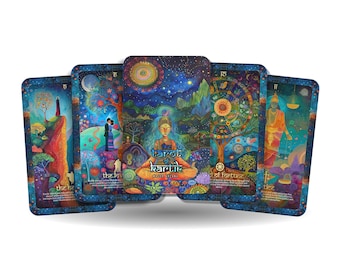 The Tarot of Kartik - Major Arcana - A unique spiritual journey - The Hindu god of war and victory, bravery, strategy, and strength.