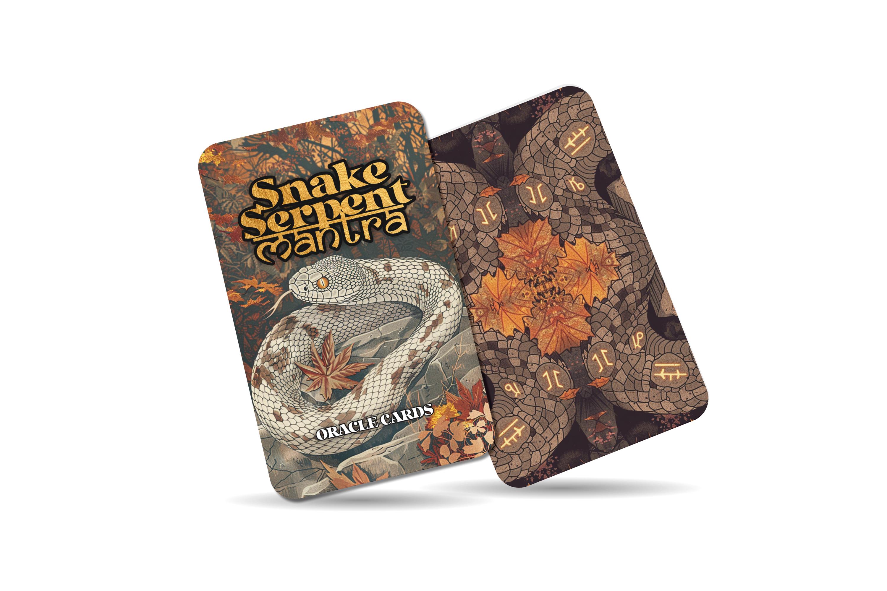 Snake Serpent Mantra – A Kundalini Awakening Oracle Deck – 22 Oracle ...