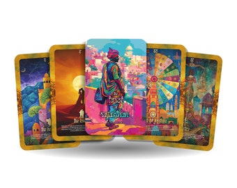 The Tarot of Rajasthan - Major Arcana - A unique spiritual journey -  Accessible insights wrapped in the spirit of Rajasthan