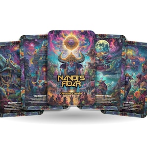 Nandi's Roar Orakel: Nutze Nandis starke Energie mit diesem 22-Karten-Deck, um innere Stärke, Mut und Belastbarkeit zu fördern. Entfessle deine