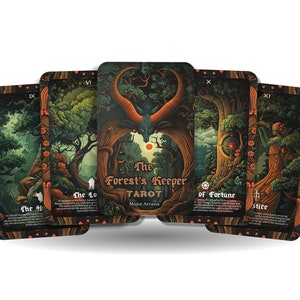 The Forests Keeper Tarot - 22 Major Arcana - A unique spiritual journey - Protecting and communing with the ancient wisdom of the woods.