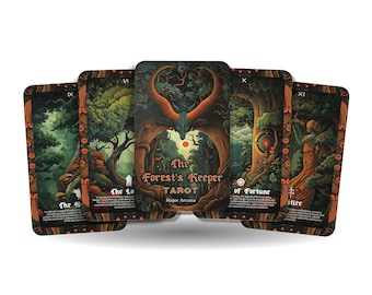 The Forests Keeper Tarot - 22 Major Arcana - A unique spiritual journey - Protecting and communing with the ancient wisdom of the woods.