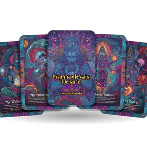Kamadeva's Desire Oracle-kaarten – 22 liefdes- en passiekaarten voor begeleiding van aantrekking en relatie