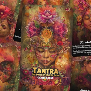 Tantra - The Path of Sacred Love - Oracle Cards - A unique spiritual journey - Delving into ancient practices, unlocking profound wisdom and image 5