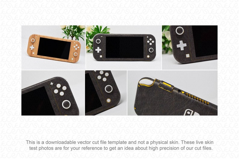 Download Nintendo Switch Lite 2019 Vector Cut File Template | Etsy