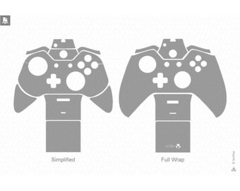 xbox one controller skin svg etsy