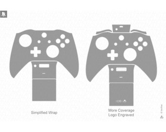 Xbox One S/X Gaming Controller (2016) Vector Cut File Template