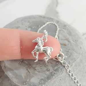 Children Bracelet Horse Sterling Silver Tiny horse Bracelet Girl Horse Charm Bracelet Horse Lover Gift Horse Kids Bracelet Horse Jewelry