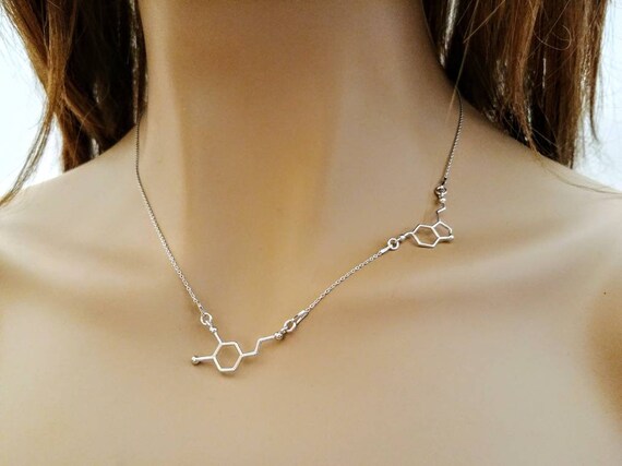 dopamine serotonin necklace