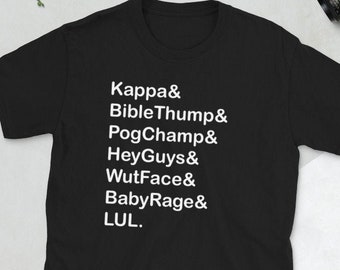 Twitch Emote Shirt Etsy