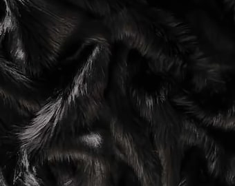 Solid Shaggy Long Pile Thick Faux Fur Fabric (1.5"–2") for Fursuits Cosplay & Crafting – EcoShag® by Big Z - Free Shipping from UK