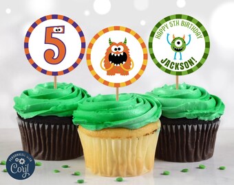 Monster Bash Cake Topper Etsy France