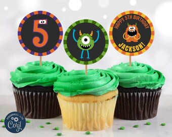 Monster Bash Cake Topper Etsy France