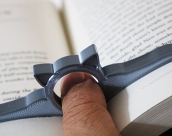 Cat Book Page Holder | Thumb Page Holder | Reading holder | Anniversary Gift
