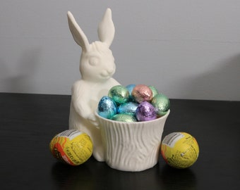 Easter Bunny Basket 3D Printed