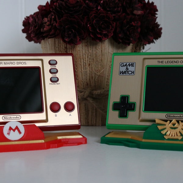 Game & Watch Display Stand Nintendo Inspired 3D Printed