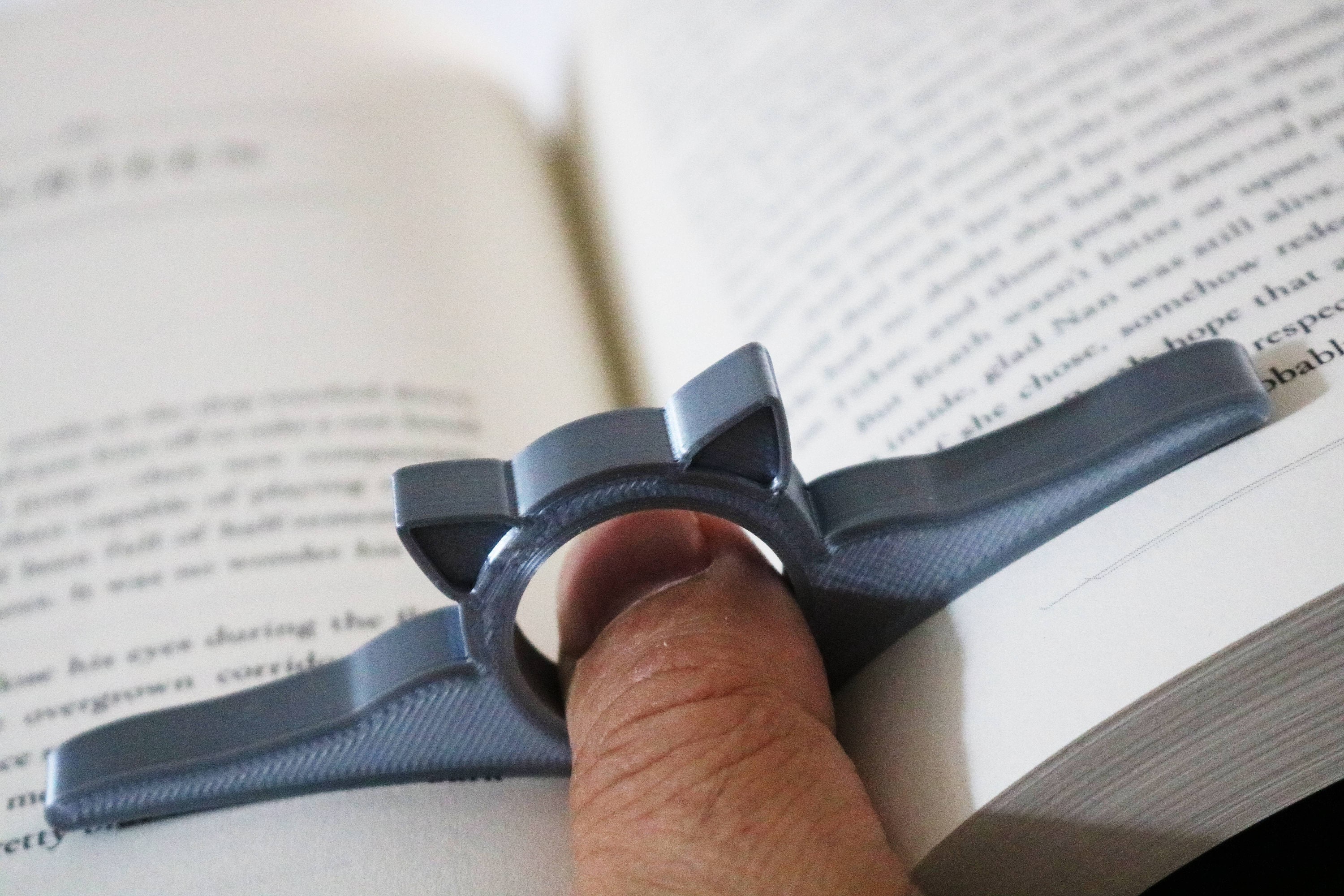 Page Holder, Thumb Book Page Holder, Wooden Page Holder, Bookmark