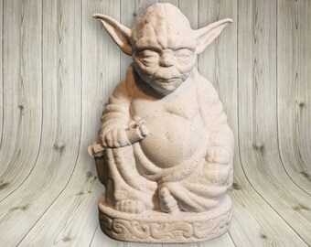 Yoda Buddha Figurine Star Wars Inspired