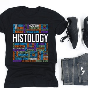 Histology Words Shirt, Histologist Shirt, Histology Technician Gift, V-Neck, Tank Top, Sweatshirt, Hoodie