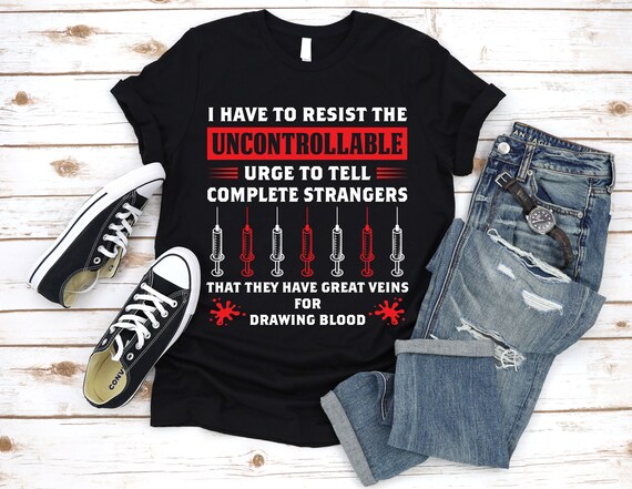 funny phlebotomist t shirts
