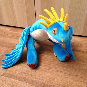 Stormfly Plush, Stormfly Stuffed Toy, Deadly Nadder, Dragon Plush, How To Train Your Dragon