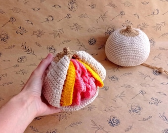 Crochet Breast Model, Breastfeeding Demonstration Model