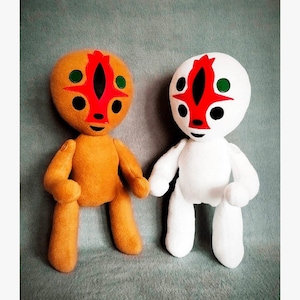 SCP-173 Sculpture Containment Breach plush, Soft toy, Horror doll, Monster plush, Creepy plush
