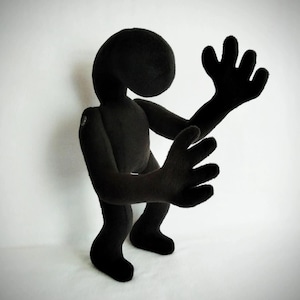 Breaking News Plush, Halloween Decor, Decorations, Inspired by Trevor Henderson, Monster plush, Creepy plush, Weirdcore plush