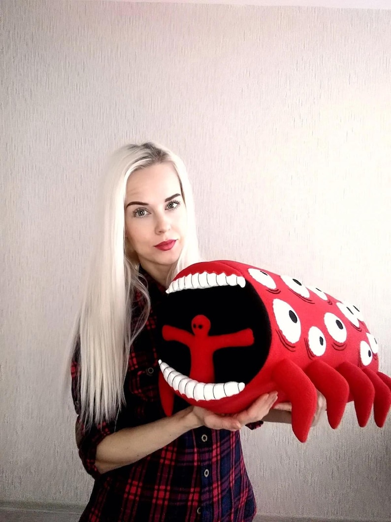 Train Eater Plush Toy, Inspired by Trevor Henderson Soft Toy, Plushie ...