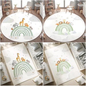 Teppich Tier Teppich,Regenbogen Teppich,Regenbogen Teppich,Regenbogen Teppich,Regenbogen Teppich,Kleinkind Teppich,Regenbogen Teppich,Kissenbezug,Geschenk
