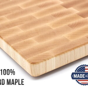 Monogram Walnut End Grain Cutting Board: Butcher Block With Juice ...