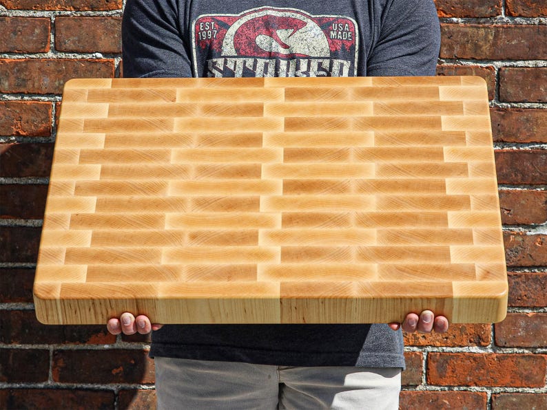 XXL Maple End Grain Butcher Block Cutting Board