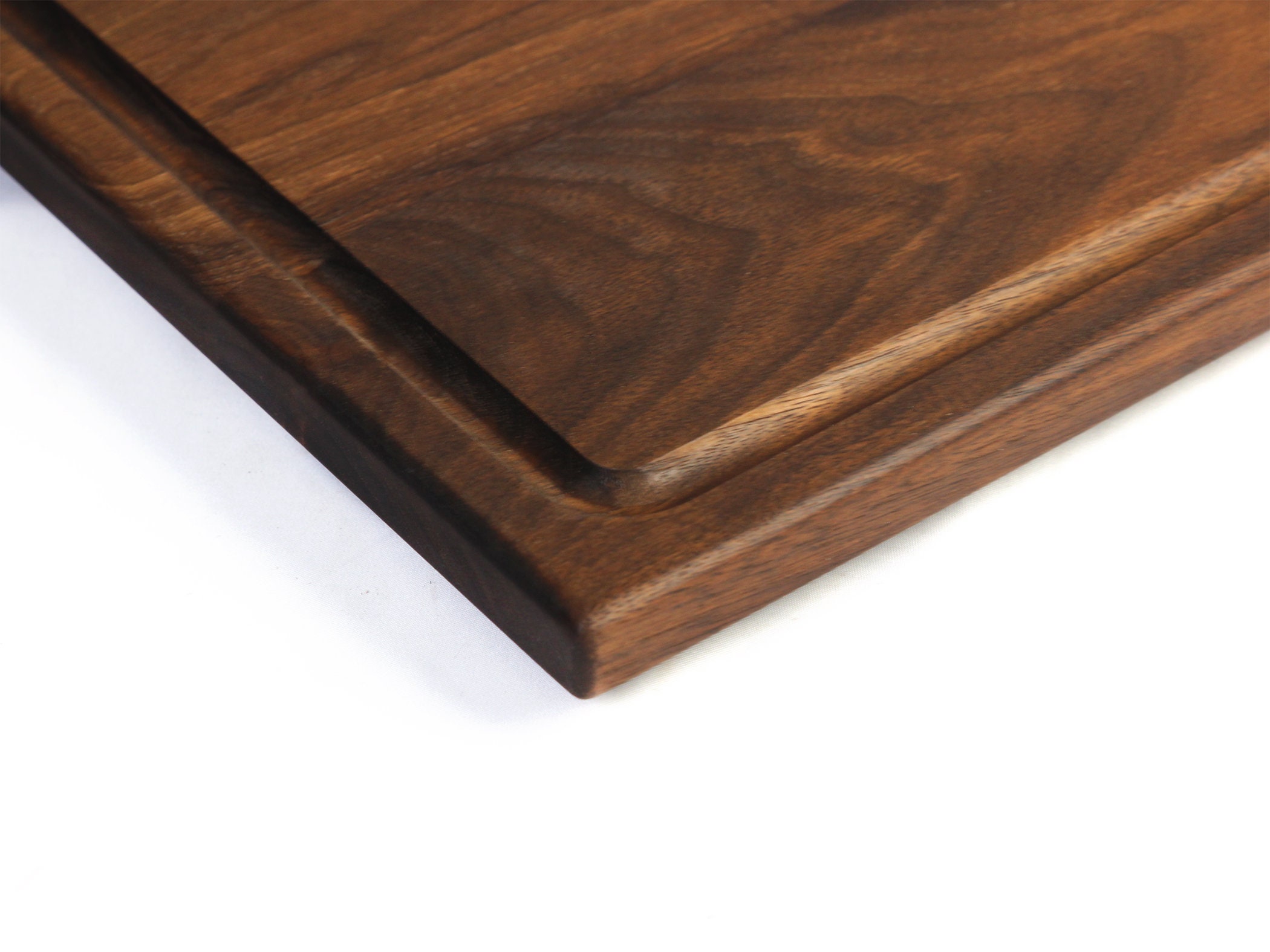 Kitsin Large Wood Cutting Board with Premium Edge Grain, Thick Organic Wood  Chopping Board with Juice Groove, 24 x 18 inch 