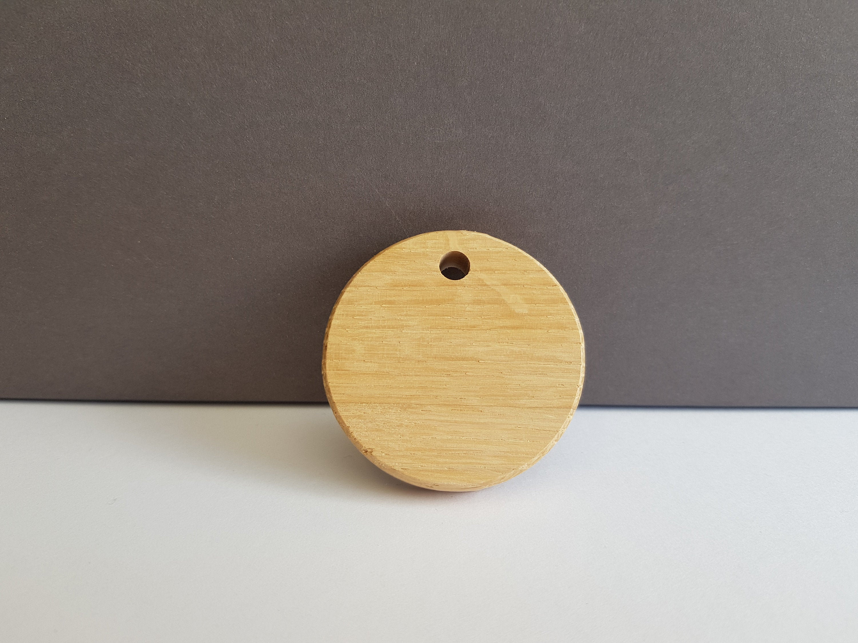 Wooden Craft Blanks Round Oak Disc Etsy