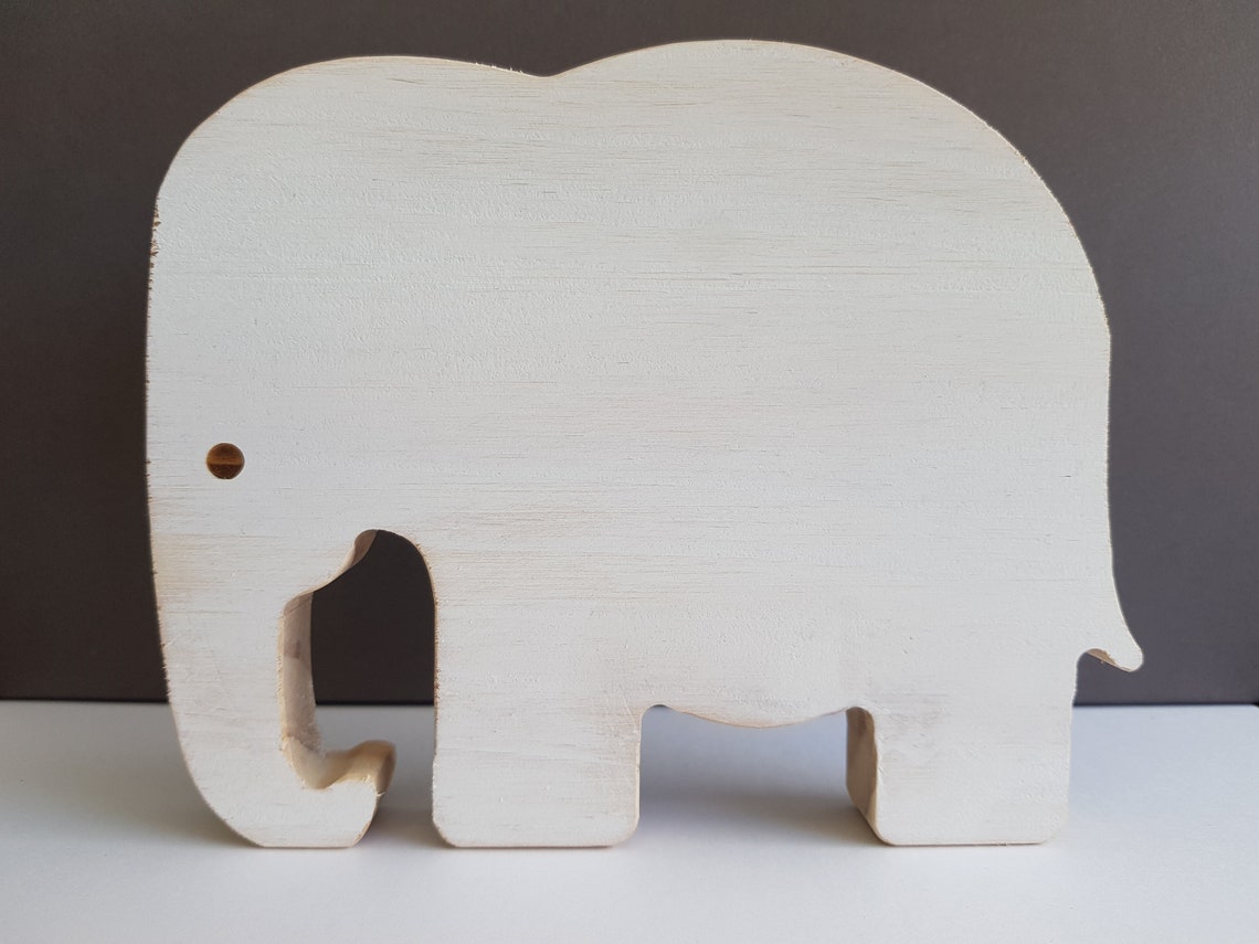 Wooden blanks for craft Wooden elephants for decorating Etsy
