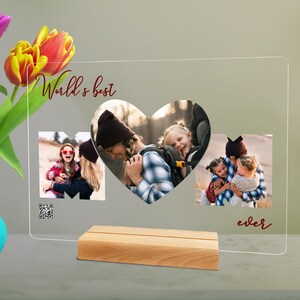 Personalized Mom Photo Collage, Acrylic Custom Plaque, Mother's Day Gift, 1st Mothers Day Gift ...