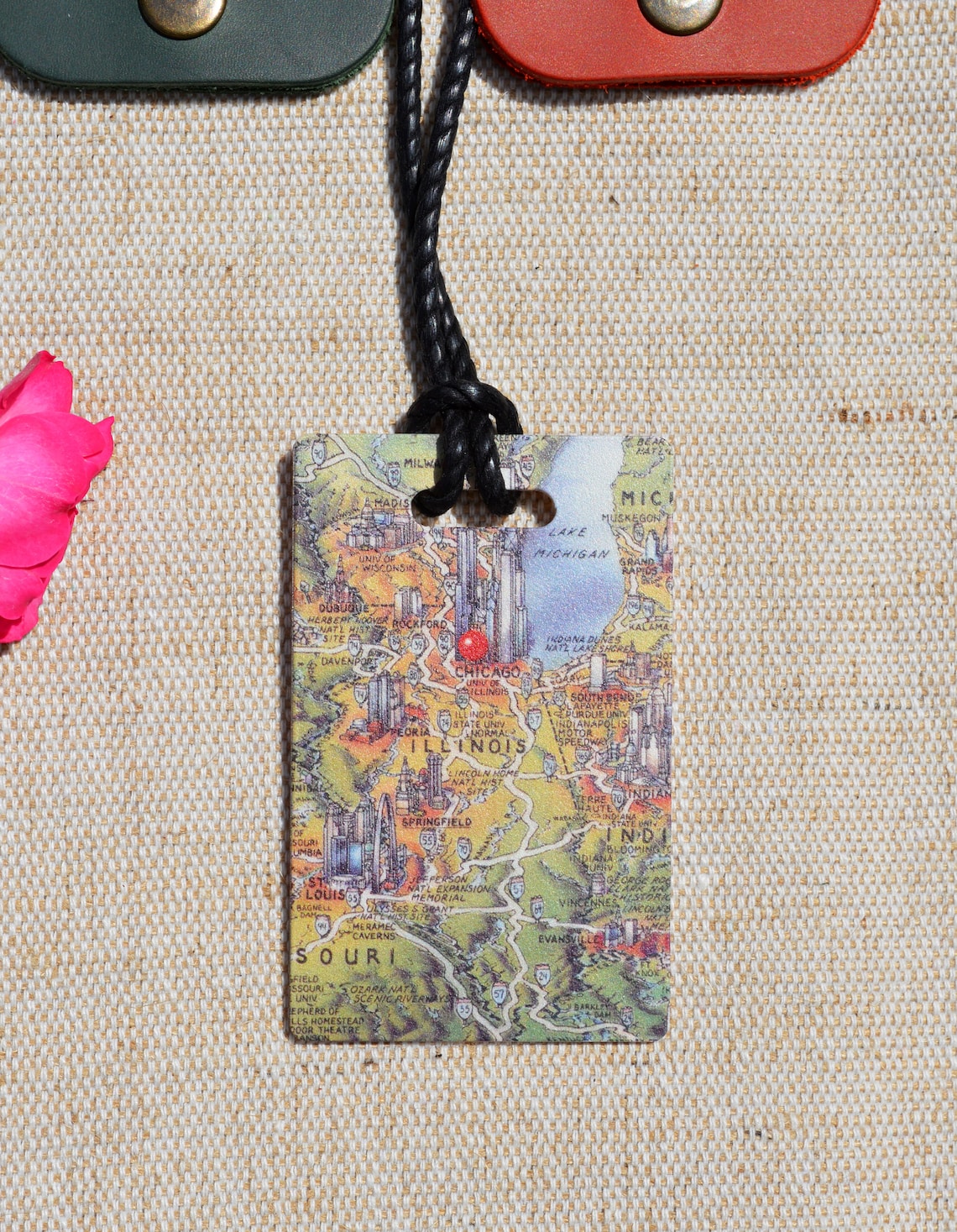 Luggage tag custom personalized luggage tag Leather His and Etsy