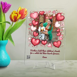 Personalized Mom Photo Collage, Acrylic Custom Plaque, Mother's Day Gift, 1st Mothers Day Gift ...