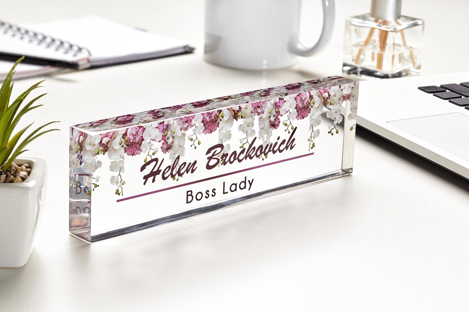 Desk Name Plate Personalized Secretary Gifts Office Sign Etsy