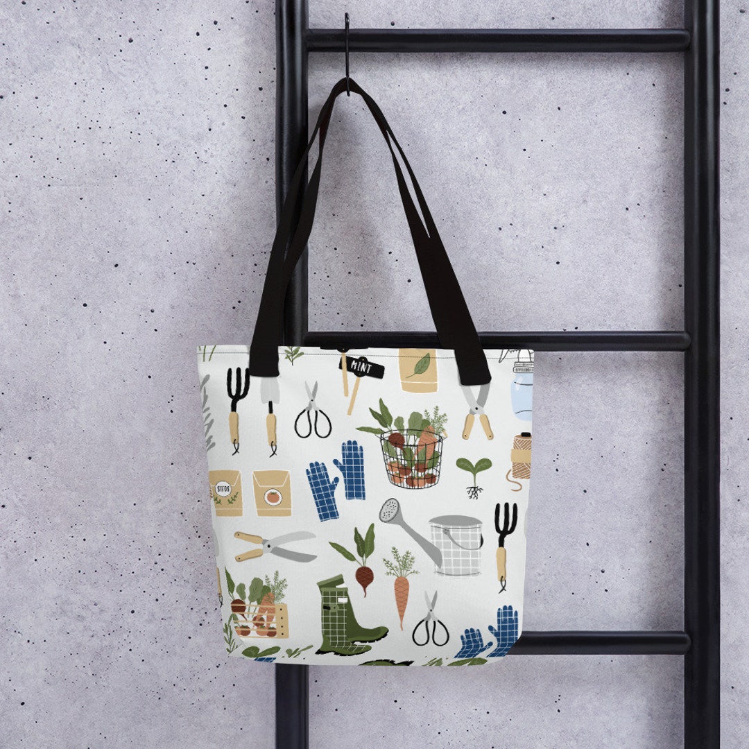 Botanist Tote Bag Gardener Bag Garden Bag Gift for Gardener, Gardening