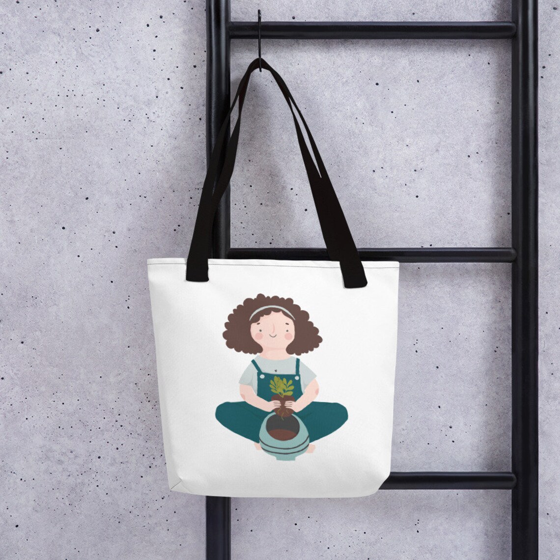 Botanist Tote Bag Gardener Bag Garden Bag Gift for Gardener, Gardening
