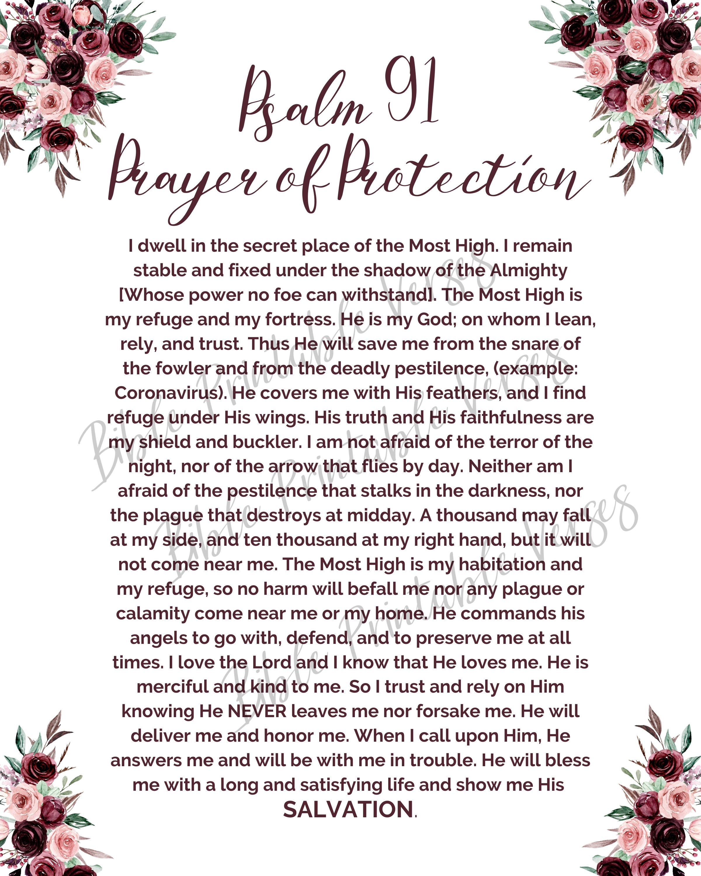 Psalm 91 Protection Prayer God s Protection Prayer Christian Wall Art psalm-91-protection-prayer-god-s-protection-prayer-christian-wall-art