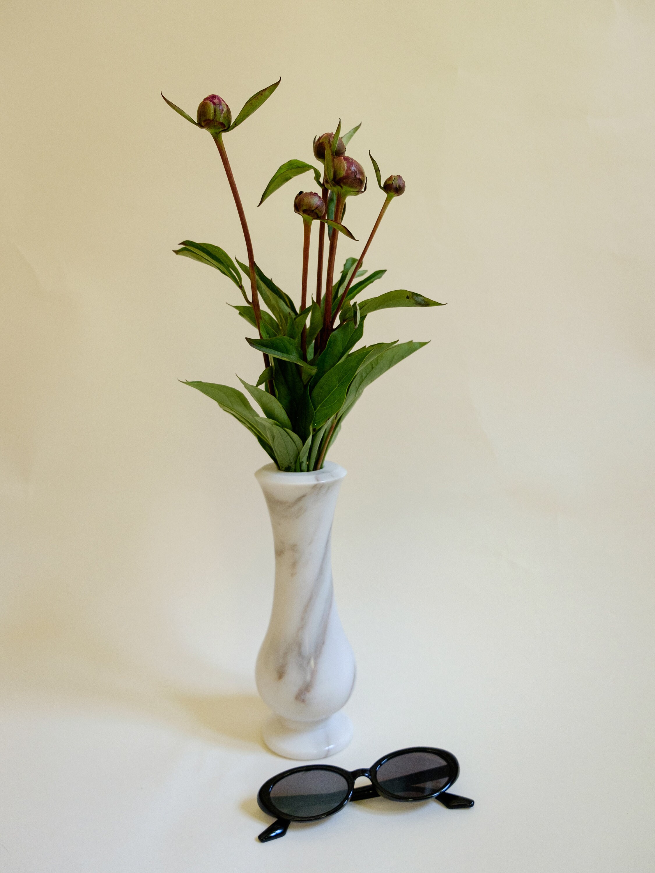 工芸品 Flower base marble color 4283sabinablueflowermarble_2.